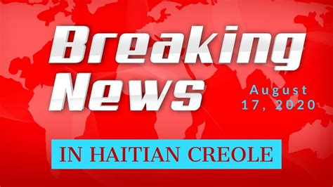 haiti news youtube creole